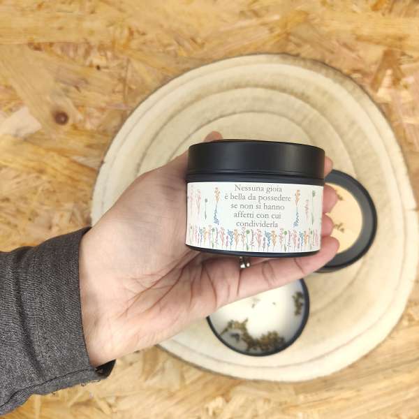 bomboniera candela prima cominione